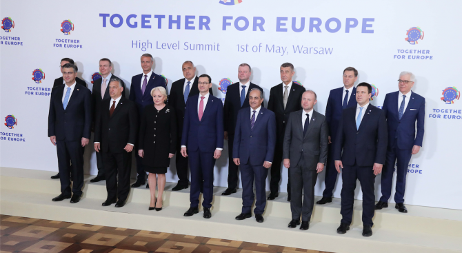 Започна срещата на високо равнище „Заедно за Европа“ във Варшава,