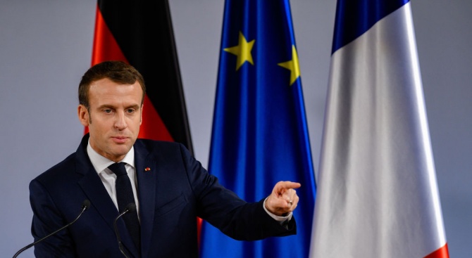 Френският президент Еманюел Макрон заяви, че ЕС трябва да се