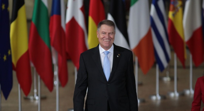 Румънският президент Клаус Йоханис заяви в края на днешната неформална