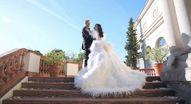 Със сватба за милиони Цеци Красимирова се превърна в госпожа