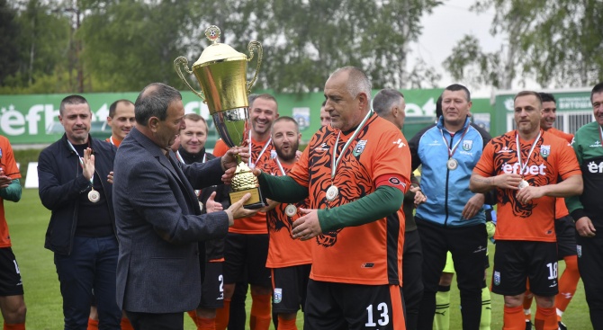 Отборът на Витоша (Бистрица) спечели Републиканското първенство при ветераните след
