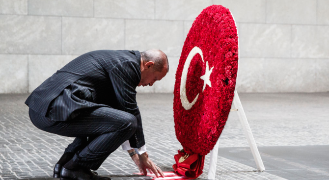 Онзи ден турският президент Ердоган заяви, че страната му няма