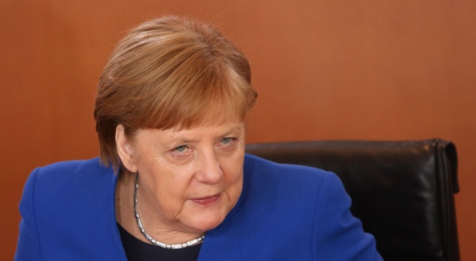 Германската канцлерка Ангела Меркел каза вчера в речта си на