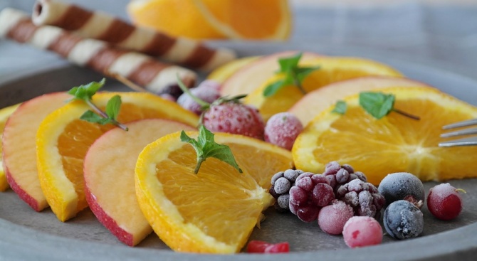 Замразените плодове съдържат между 10 и 50 процента повече витамини
