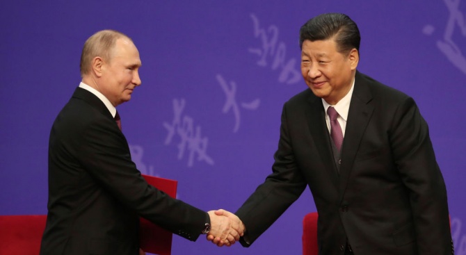 Лидерите на Русия и Китай заявиха при днешните си разговори