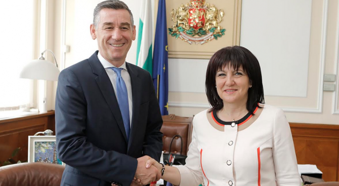 Председателят на Народното събрание Цвета Караянчева изрази подкрепата на България