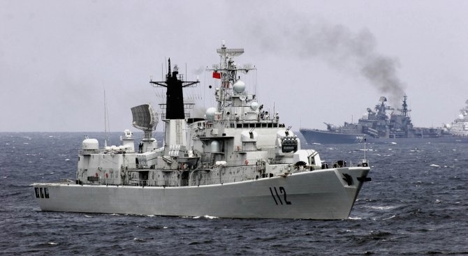 Руска военноморска група начело с фрегатата "Адмирал Горшков" пристигна вчера