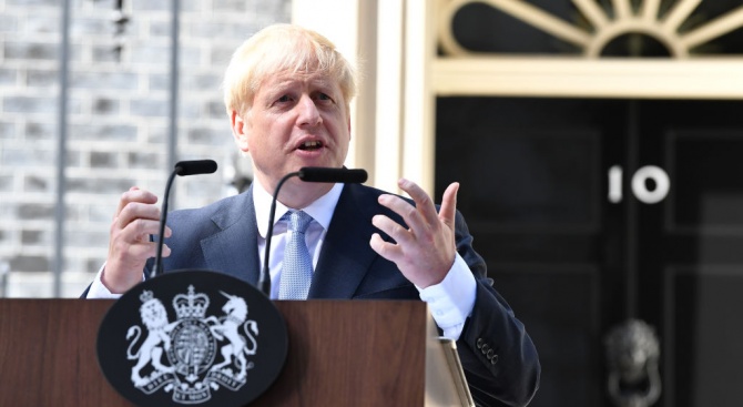 Новият британски премиер Борис Джонсън заяви, че Великобритания "на всяка