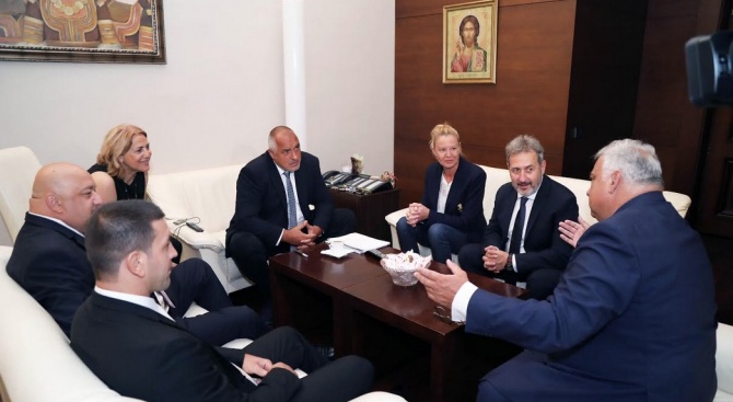 Министър-председателят Бойко Борисов проведе среща с президента на Международната федерация