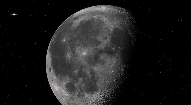 Учени от университета в Кьолн, Германия, установиха, че Луната се