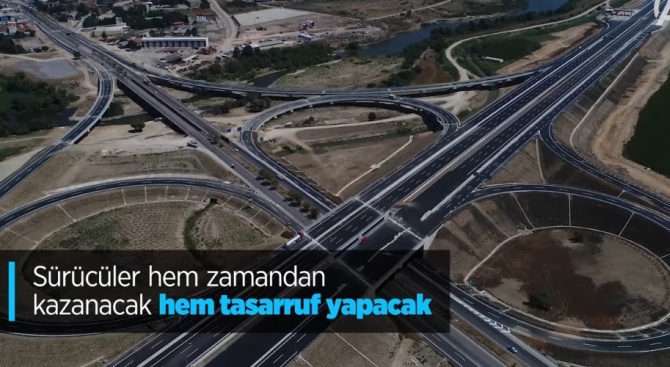 Автомагистрала ще свързва Истанбул с Измир, който отстои на около