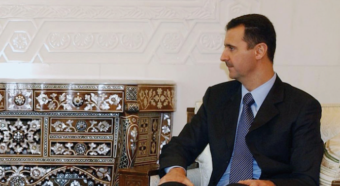 Сирийският президент Башар ал Асад е присъствал на празничната молитва