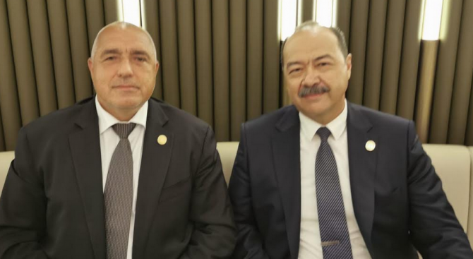 Министър-председателят Бойко Борисов разговаря с премиера на Република Узбекистан Абдулла