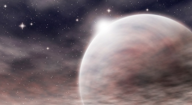 Астрономи откриха далечна гигантска планета със странна орбита, съобщи ЮПИ.