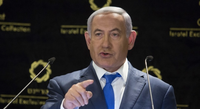 Премиерът на Израел Бенямин Нетаняху каза днес, че възнамерява да
