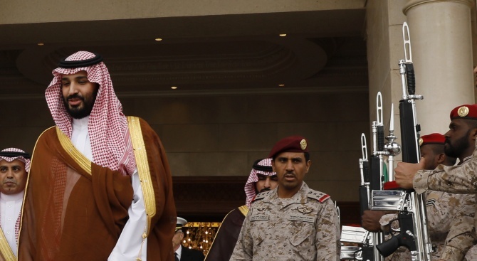 Саудитският престолонаследник принц Мохамед бин Салман прие делегация на американски