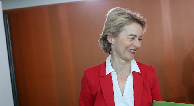 Новият председател на Европейската комисия, германката Урсула фон дер Лайен
