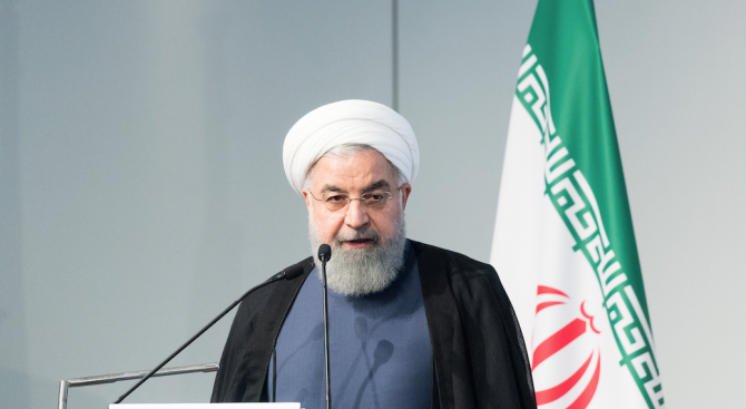 Президентът на Иран Хасан Рохани заяви в сряда, че Техеран,