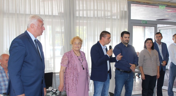 Кандидатът за кмет на Пловдив Здравко Димитров и кандидатът за
