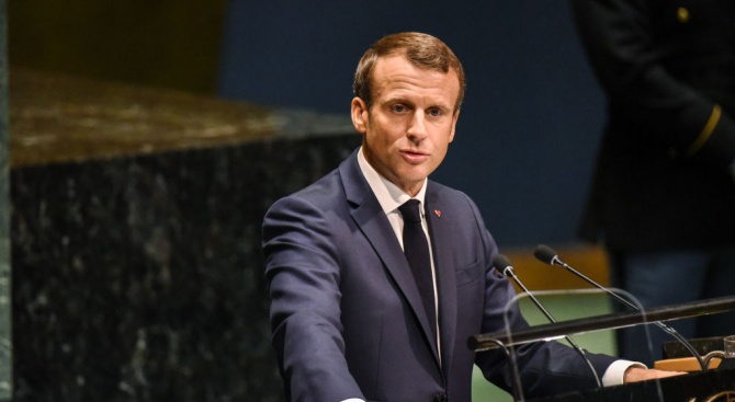Френският президент Еманюел Макрон обеща, че ще се води безпощадна