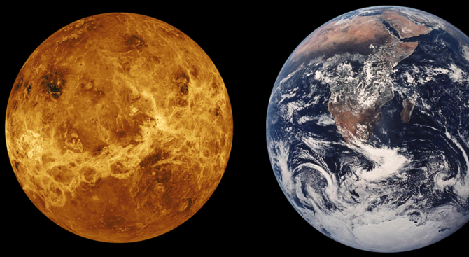 Повторният анализ на данни, събрани от космическия апарат "Венера експрес",