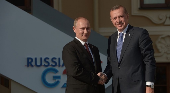 Руският президент Владимир Путин е казал на турския си колега