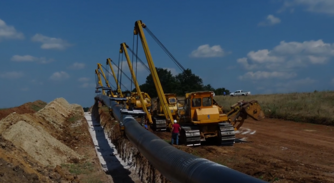 Проектът „Разширение на газопреносната инфраструктура от българо-турската граница до българо-сръбската