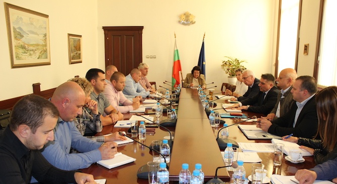 Министърът на правосъдието Данаил Кирилов проведе работна среща с Управителния