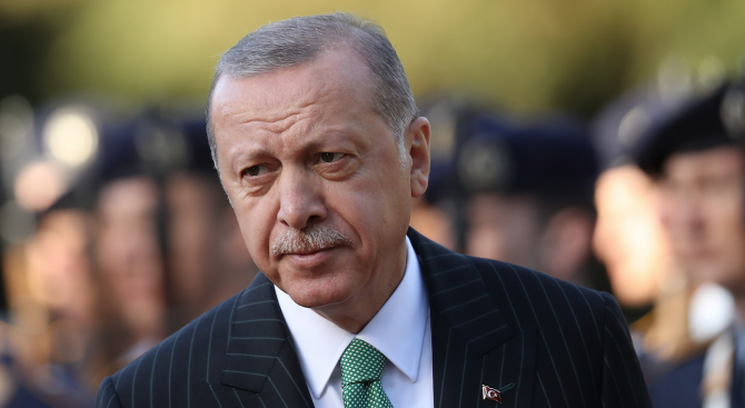 Турският президент Реджеп Тайип Ердоган заминава утре на посещение в