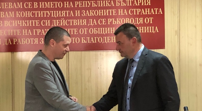 Новоизбраният кмет на община Сливница Васко Стоилков положи клетва за