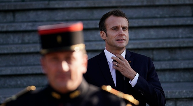 Президентът на Франция Еманюел Макрон почете Деня за възпоменание, като