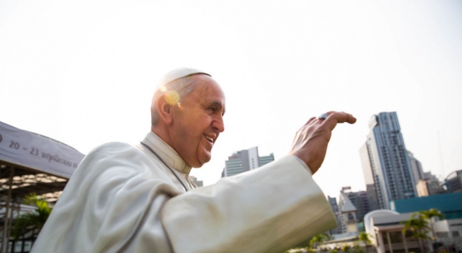Папа Франциск отправи днес в Тайланд призив за опазване на