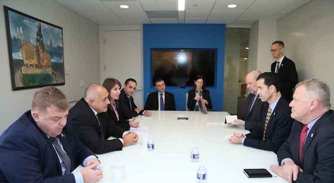 Министър-председателят Бойко Борисов проведе срещи с ръководствата на Международния републикански