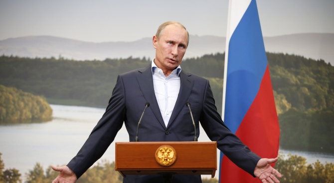 Руският президент Владимир Путин и украинският му колега Володимир Зеленски