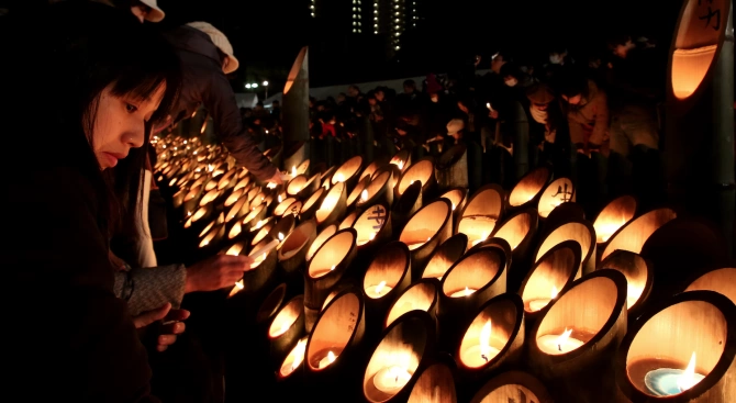 Япония днес почете паметта на хилядите загинали в разрушителното земетресение