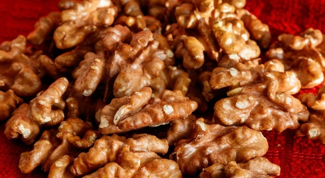 Всекидневната консумация на орехи може да подобри чревната дейност съобщава