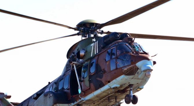 На 20 януари2020 г с вертолет AS 565MB Panther от